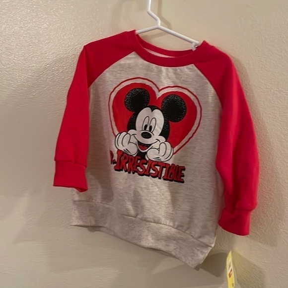 Toddler Boy Mickey Mouse Disney Crewneck - Picture 1 of 1